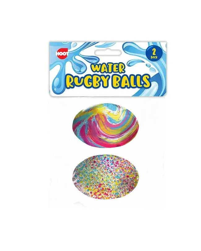 Hoot Assorted Water Rugby Balls 2 Pack Age- 3 Years and Above