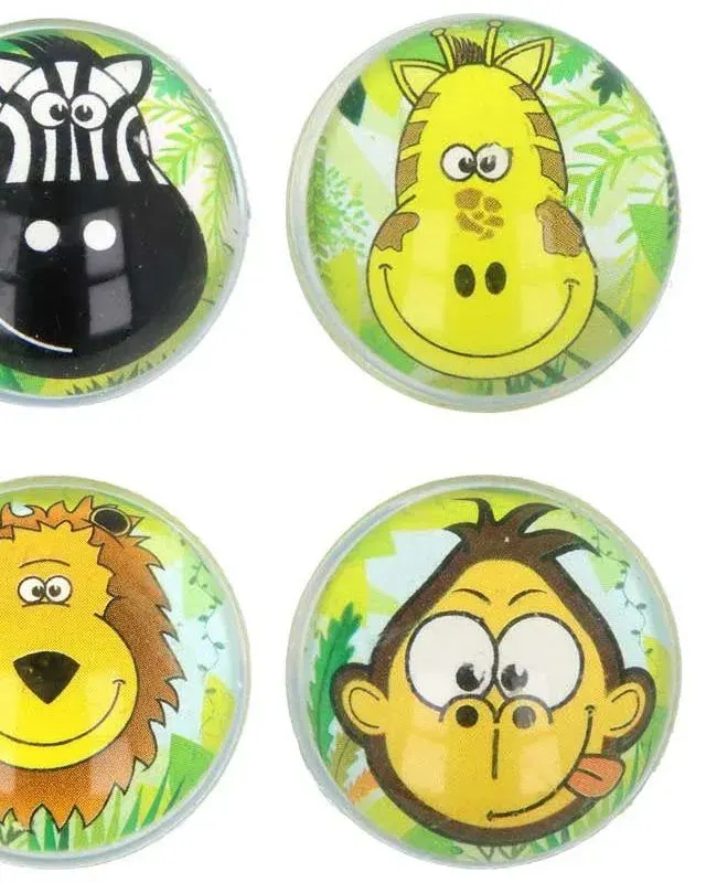 Pibi Ball Jet 3.3Cm Jungle Assorted Pack of 1 Age-3 Years & Above