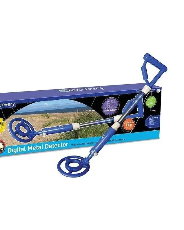 Discovery Kids Digital Metal Detector Blue Age- 6 Years & Above