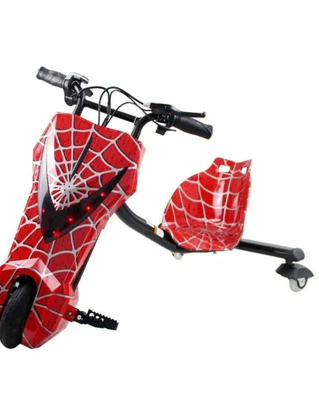 Pibi 8-Inch High Speed Drift Scooter Red/Black SR1 Age- 4 Years & Above (holds upto 100 Kgs)