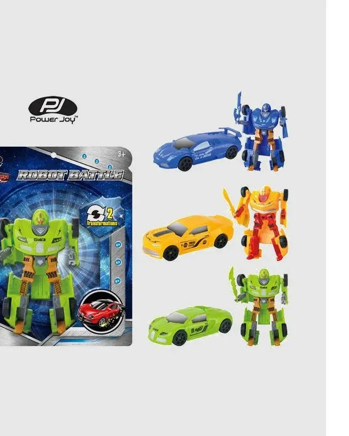Power Joy Power Mach Robot Battle Multicolor 1Pc Assorted Age- 3 Years & Above