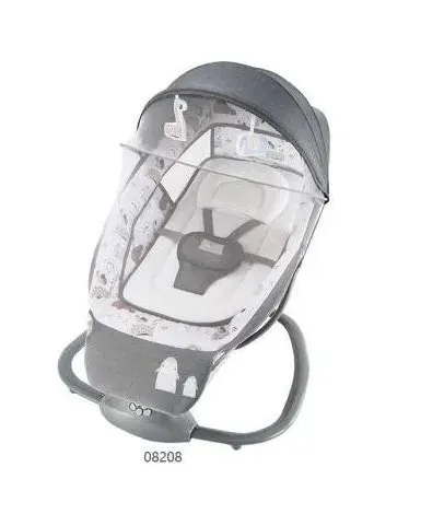 Mastela 3 in 1 Deluxe Multi-Functional Bassient Rocker Giraffe White 8207 Age- Newborn & Above