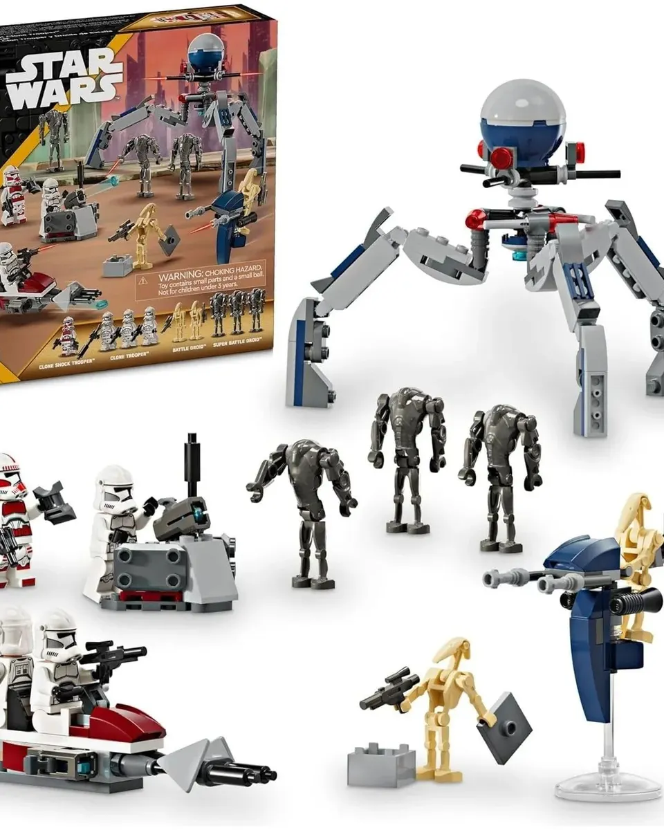 Lego Star Wars Clone Trooper™ & Battle Droid™ Battle Pack Building Blocks Multicolor Age- 7 Years & Above