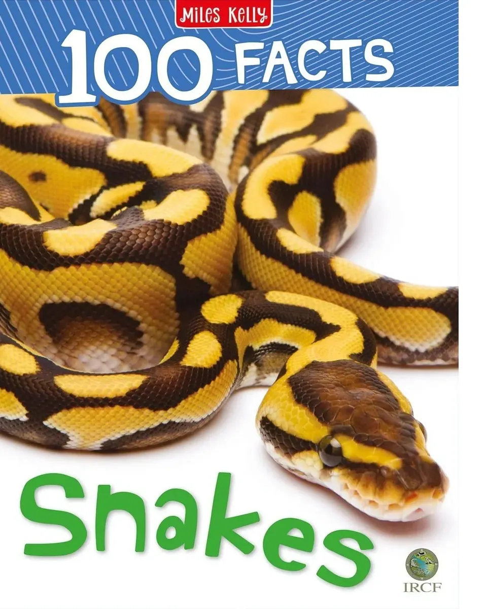 100 Facts Snakes by Barbara Taylor Kids Learning Book