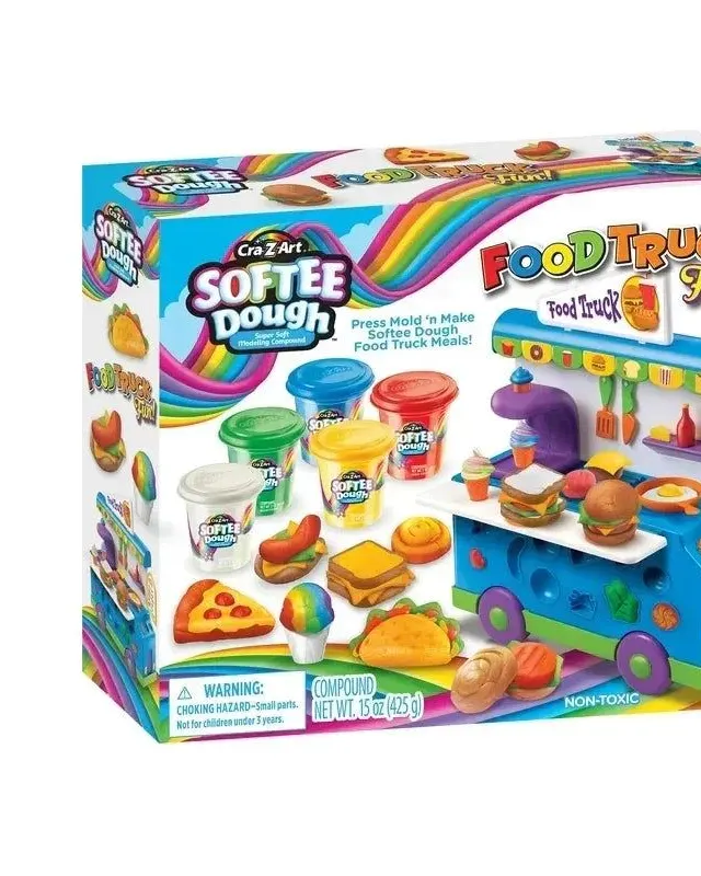 Softee Dough Food Truck Fun Multicolor Age- 3 Years & Above