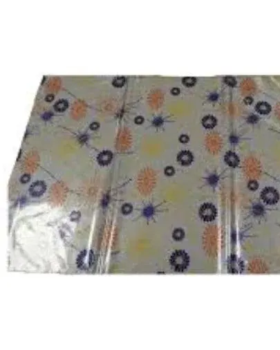 Pibi Floral Gift Wrapping Paper 50 x 70 cm Yellow/Blue/Orange/White