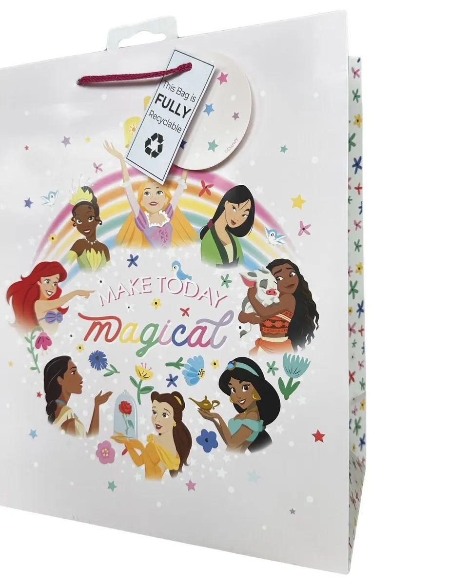 Giftmaker Disney Princess Character Gift Bag Large