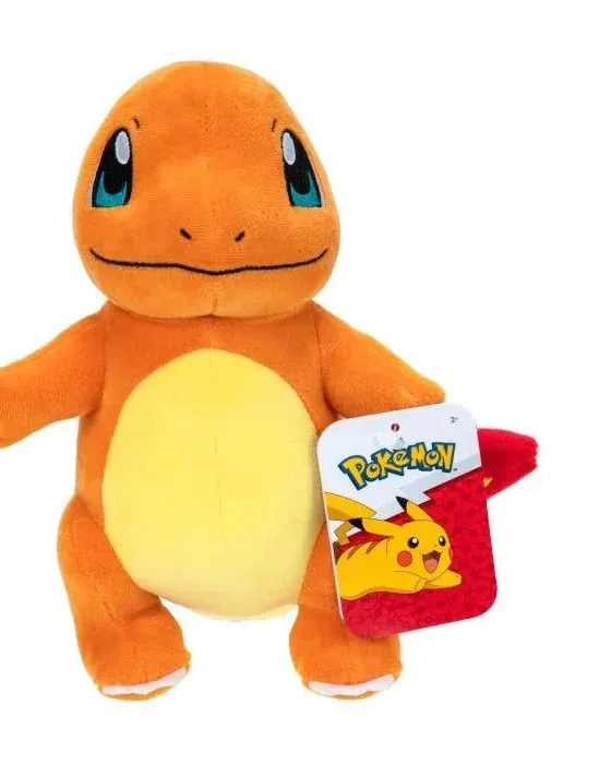Pokemon Jazwares Kanto First Partners 8-in Plush Toys Assorted 1 Pc Age- 2 Years & Above
