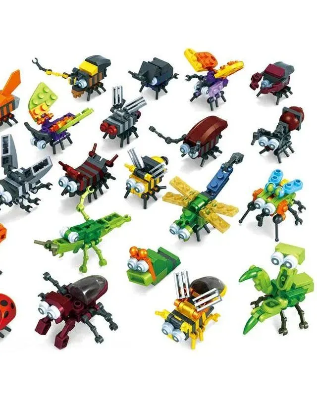 Pibi Blocks Insects Kit Assorted Pack of 1 Age-3 Years & Above