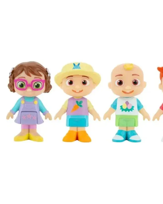 Cocomelon Springtime Family Figure Pack of 4 Multicolor Age- 3 Years & Above