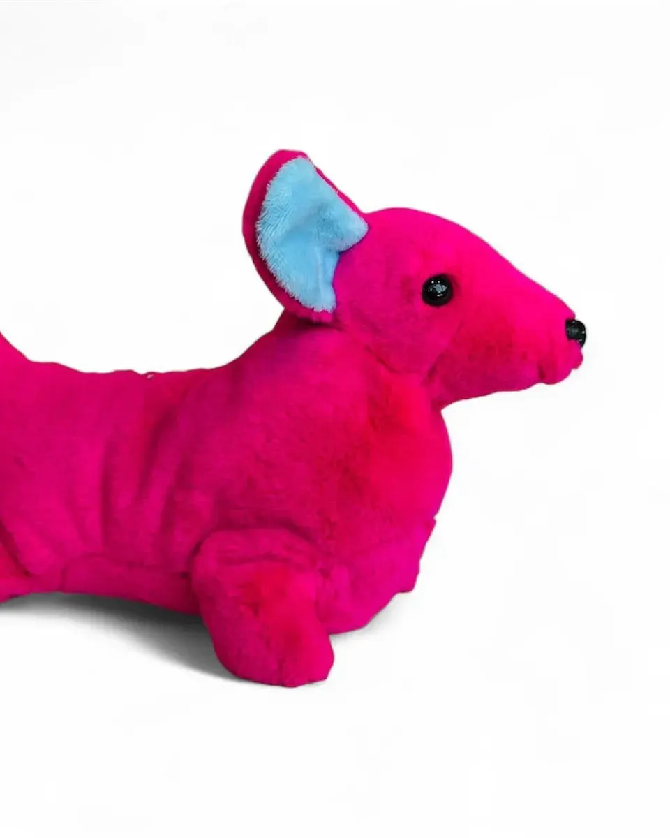 TY Pink Dog Soft Toy