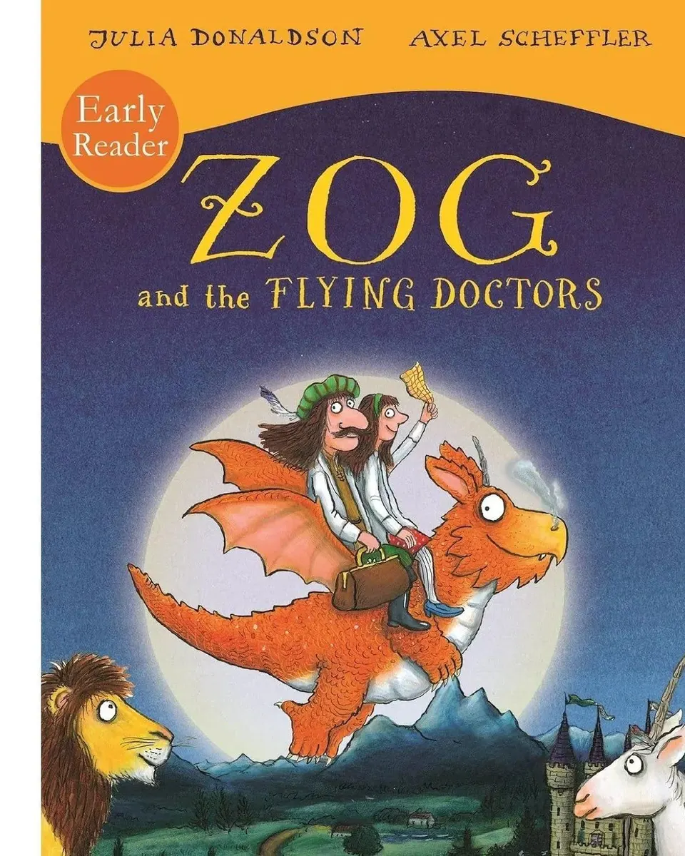 Zog And The Flying Doctors Early Reader Board Book Age-3 Years & Above