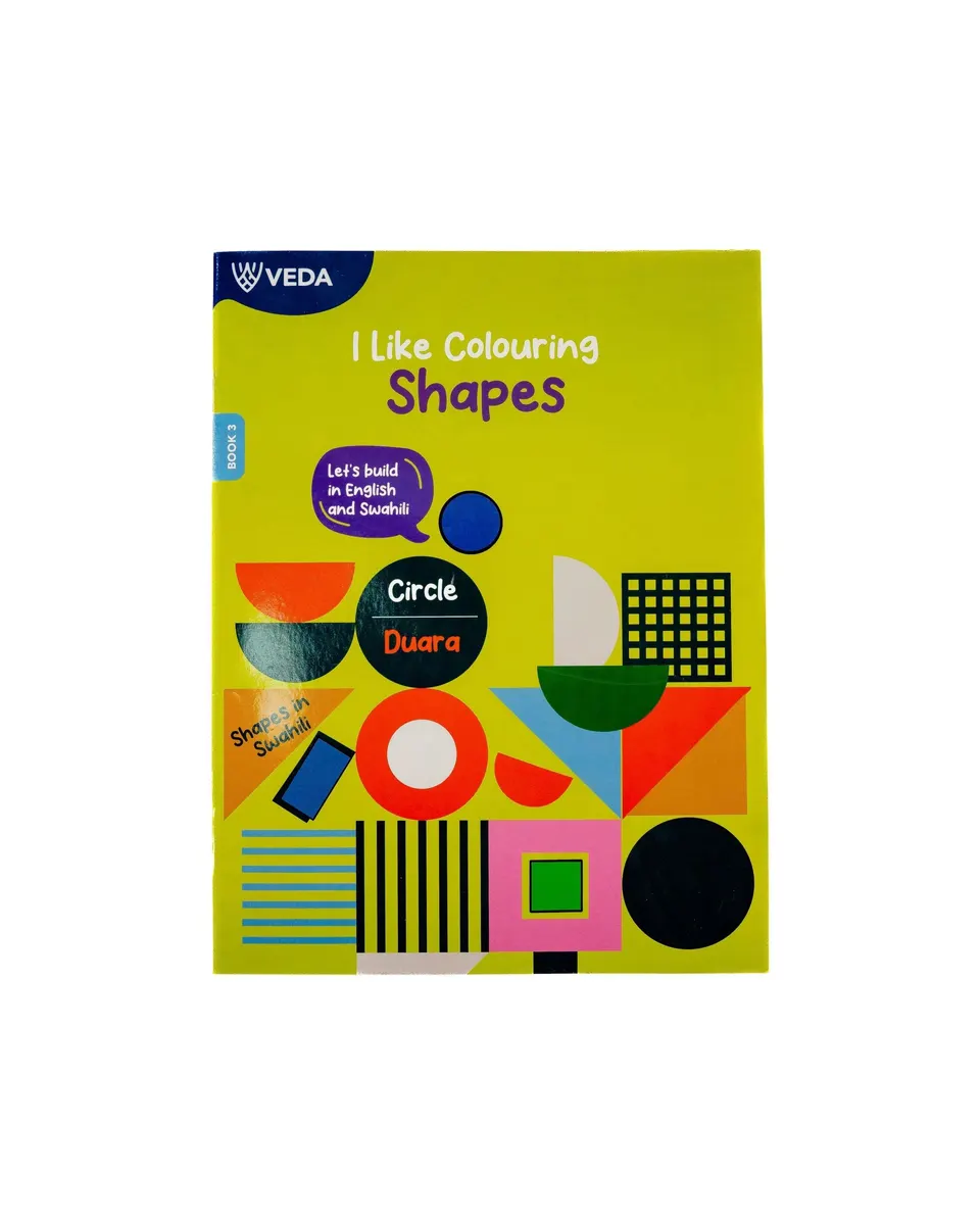 Veda I Like Colouring - Shapes Book 3