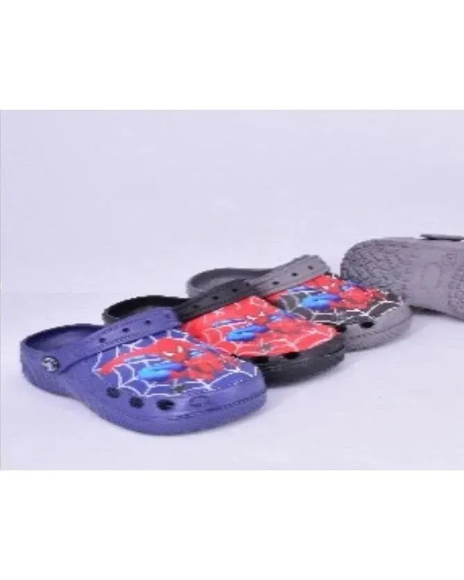 City Walk Kids Spiderman Clogs Kids Footwear Assorted CHP381