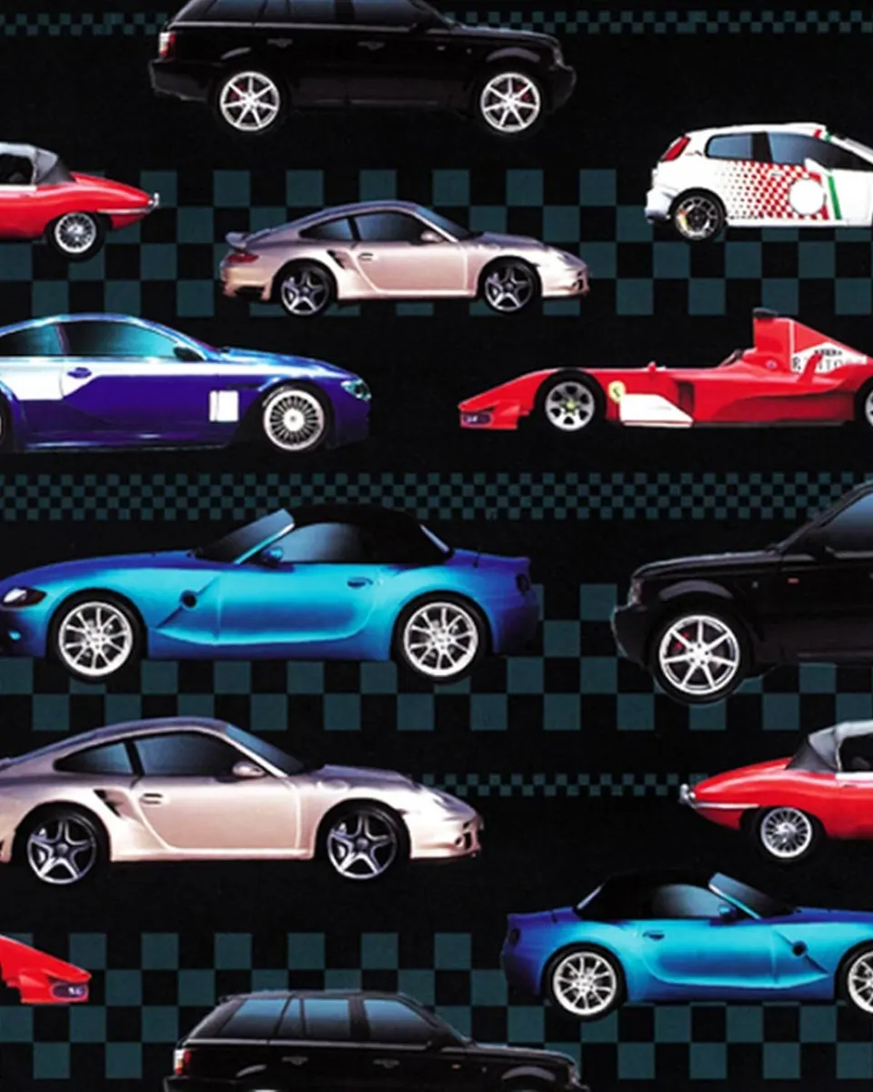 Simon Elvin Vehicles Themed Gift Wrap