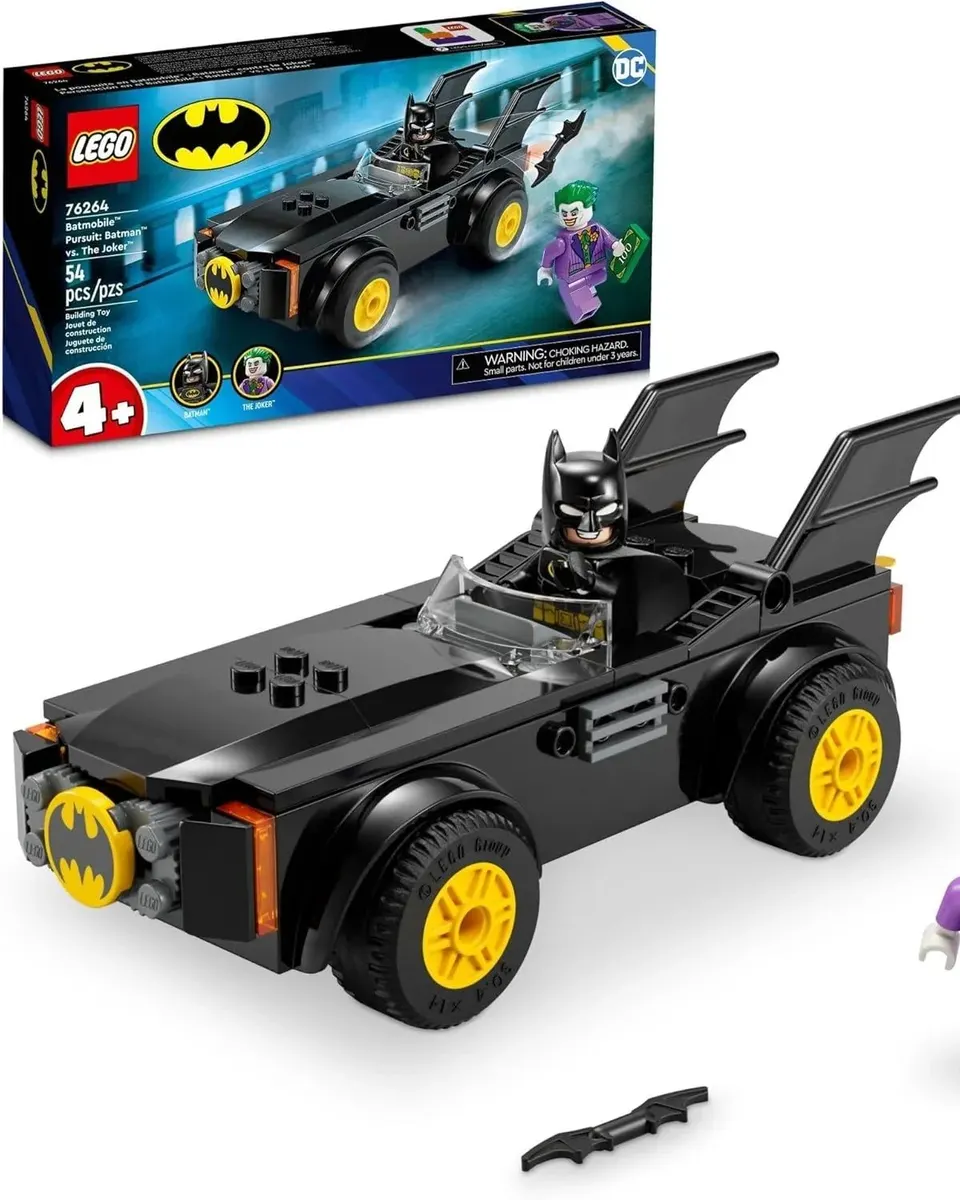 Lego Batmobile™ Pursuit: Batman™ vs. The Joker™ Building Blocks Multicolor Age- 4 Years & Above