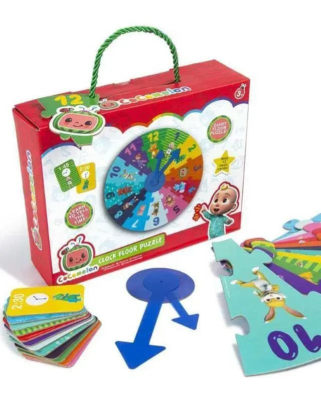 Cocomelon My First Clock Puzzle Age-3 Years & Above