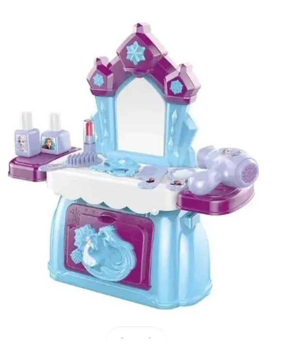 Frozen 2-In-1 Makeup Handbag Set Blue/Purple Age- 3 Years & Above