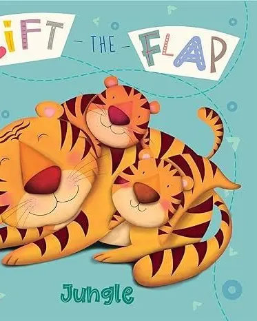 Pibi Lift The Flap Kirsty-Jungle Kids Picture Book Age- 18 Months & Above