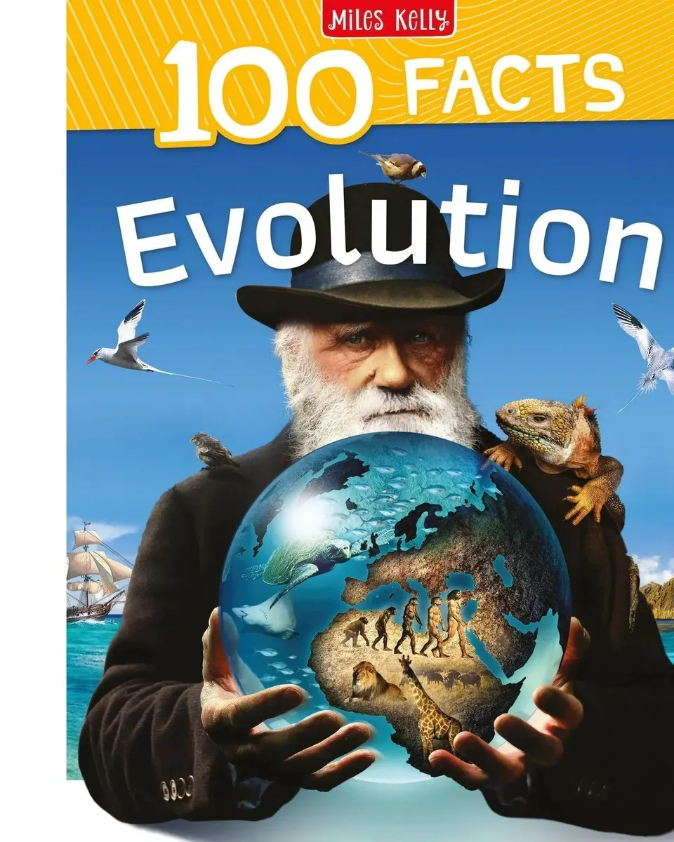 100 Facts About Evolution Kids Learning Book