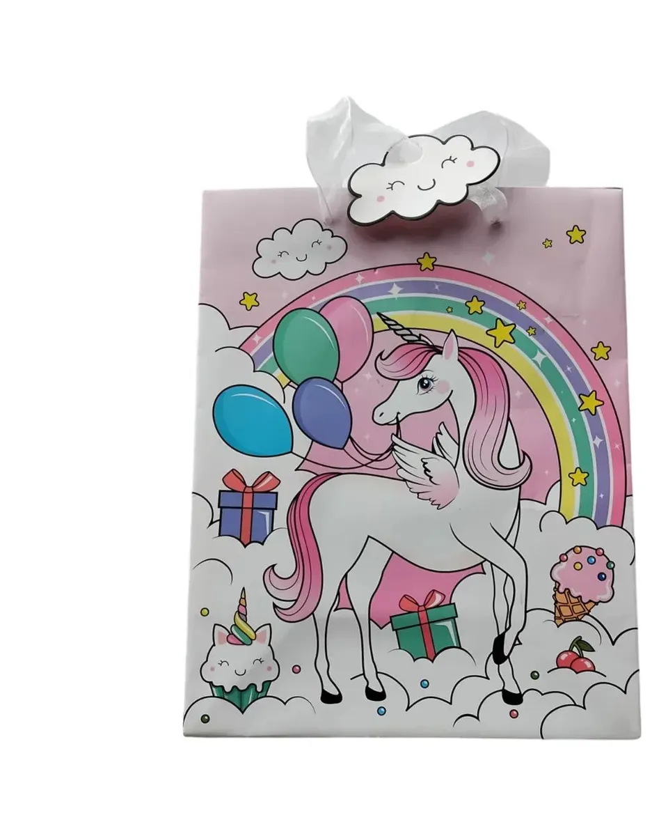 Pibi Cute Unicorn Gift Bag Medium Age- Newborn & Above