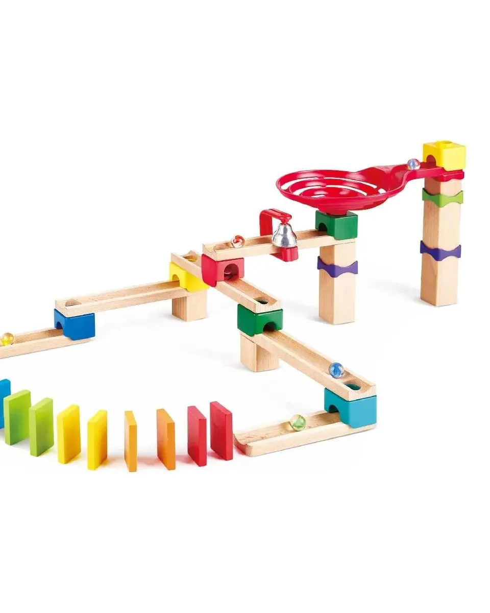 Hape 50-Piece Crazy Rollers Stack Track E1102A Age- 3 Years to 6 Years