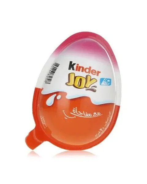 Kinder Joy Girls Cocoa & Milk Cream Egg with Surprise Toy Pink 20g Age- 3 Years & Above