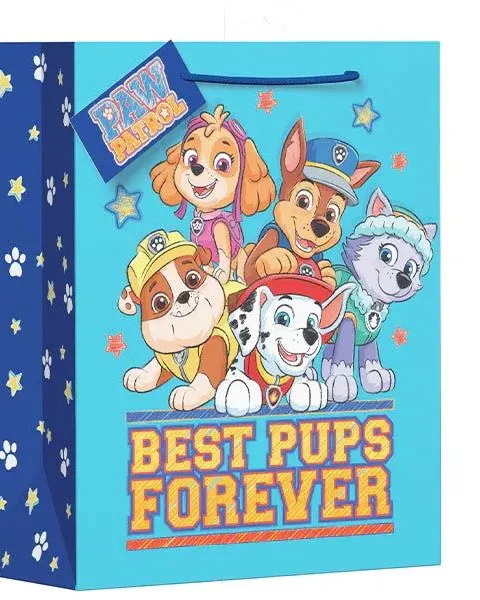 Paw Patrol Best Pups Forever Gift Bag Large Age- Newborn & Above