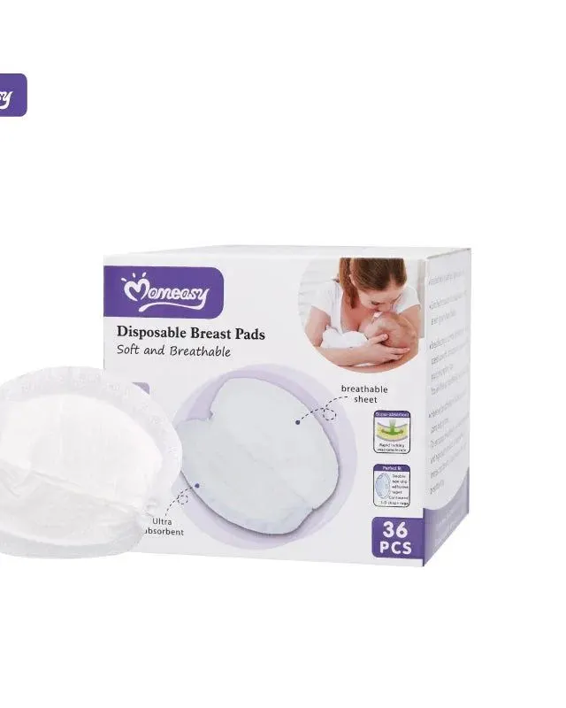 Momeasy Disposable Breast Pads Pack of 36 45805 for Mumz