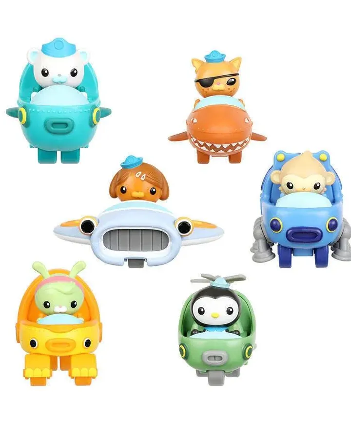 Octonauts Series 1 Gup Racers Assorted Pack of 1 Multicolor Age- 3 Years & Above