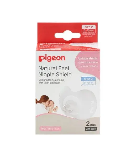 Pigeon Natural Feel Nipple Shield Size 2- Medium