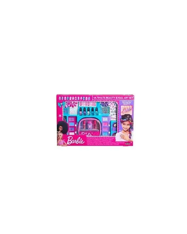 Cra-Z-Art Barbie Ultimate Beauty & Nail Set Age- 6 Years & Above