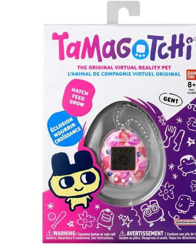 Tamagotchi Original Berry Delicious Digital Pet Game Multicolor Age- 8 Years & Above