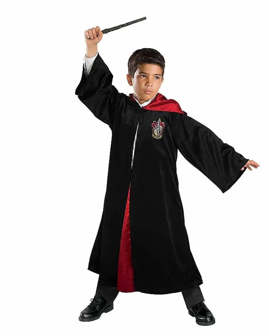 Rubies Harry Potter Deluxe School Robe Costume Black Age- 2 Years & Above