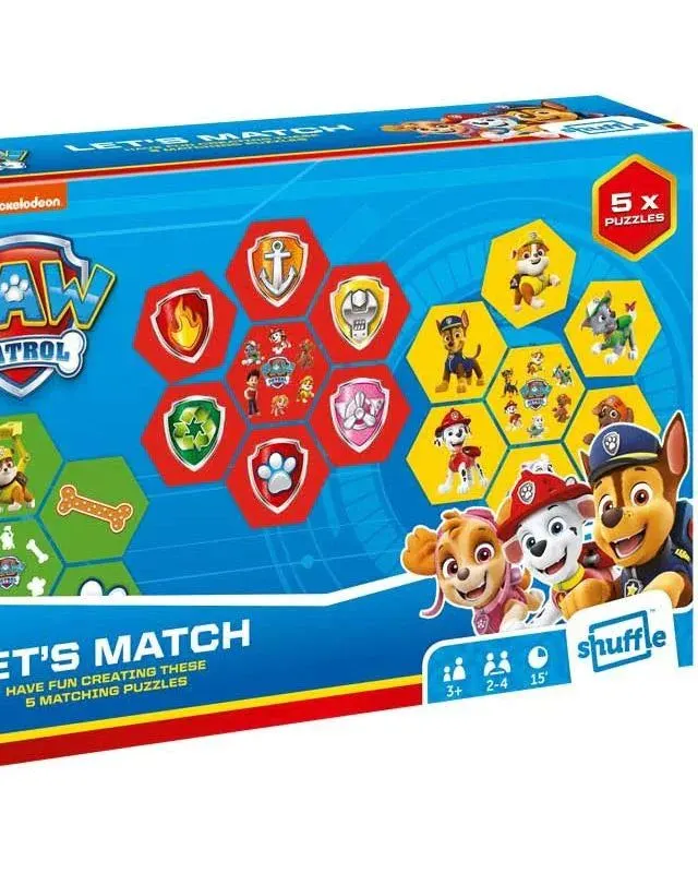 Paw Patrol Shuffle Lets Match Age-4 Years & Above