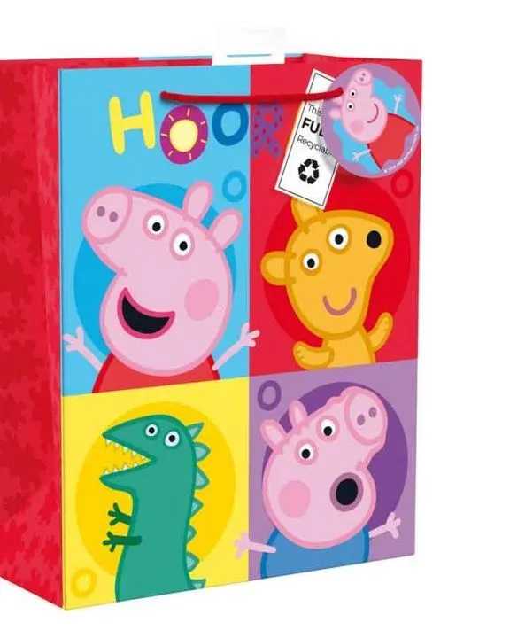 Giftmaker Peppa Pig Gift Bag Large