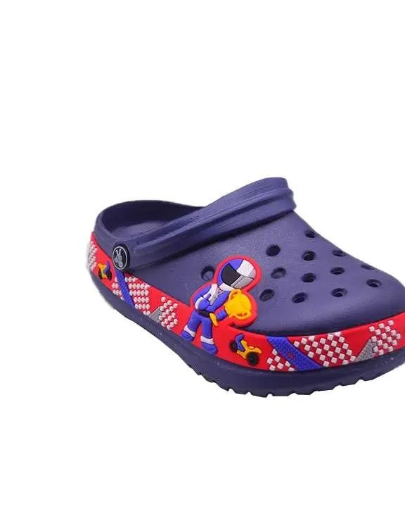 City Walk Clogs Kids Footwear Navy Blue CHP288NV