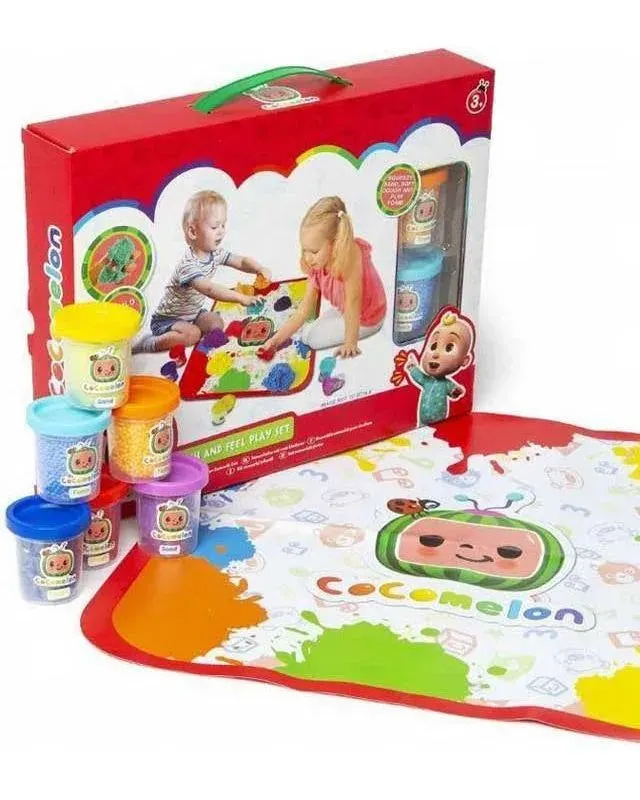 Cocomelon Touch And Feel Play Set Age-3 Years & Above