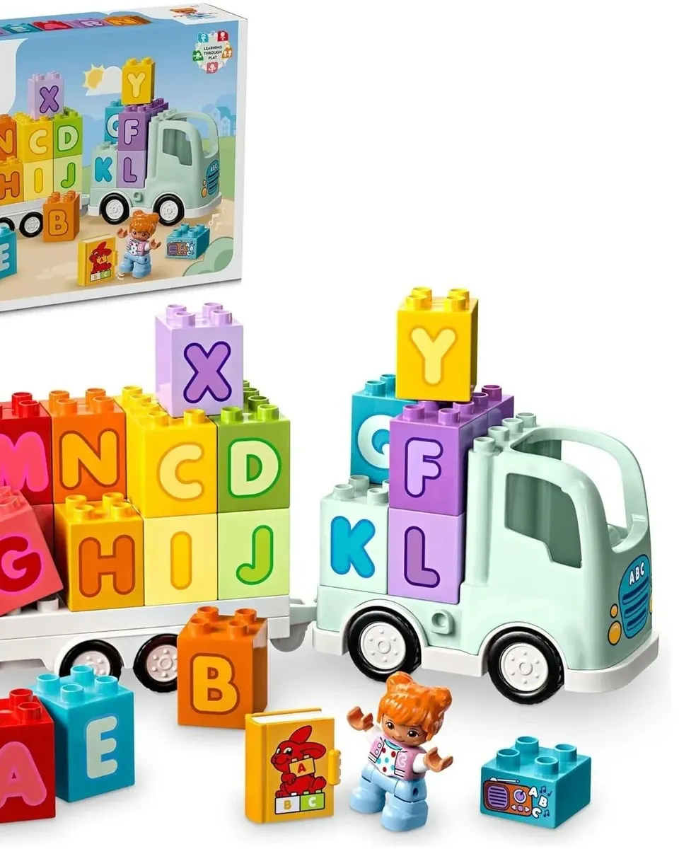 Lego Duplo Alphabet Truck Building Blocks Multicolor Age- 2 Years & Above