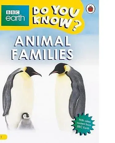 Do You Know Level 1 BBC Earth Animal Faf Board Book Age-3 Years & Above