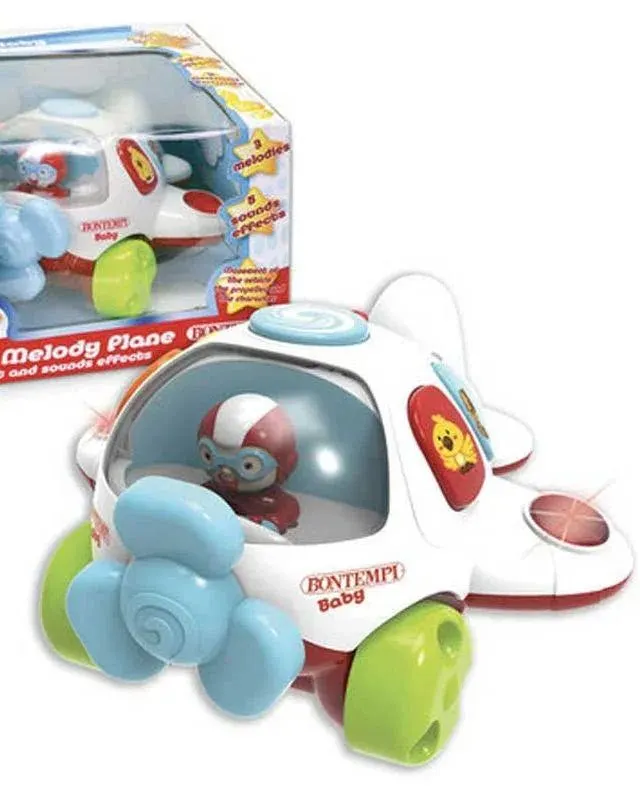 Bontempi Baby Melody Plane Age-18 Months & Above