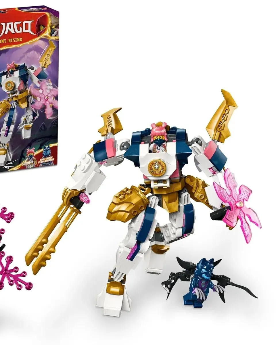 Lego Sora's Elemental Tech Mech Building Blocks Multicolor Age- 7 Years & Above