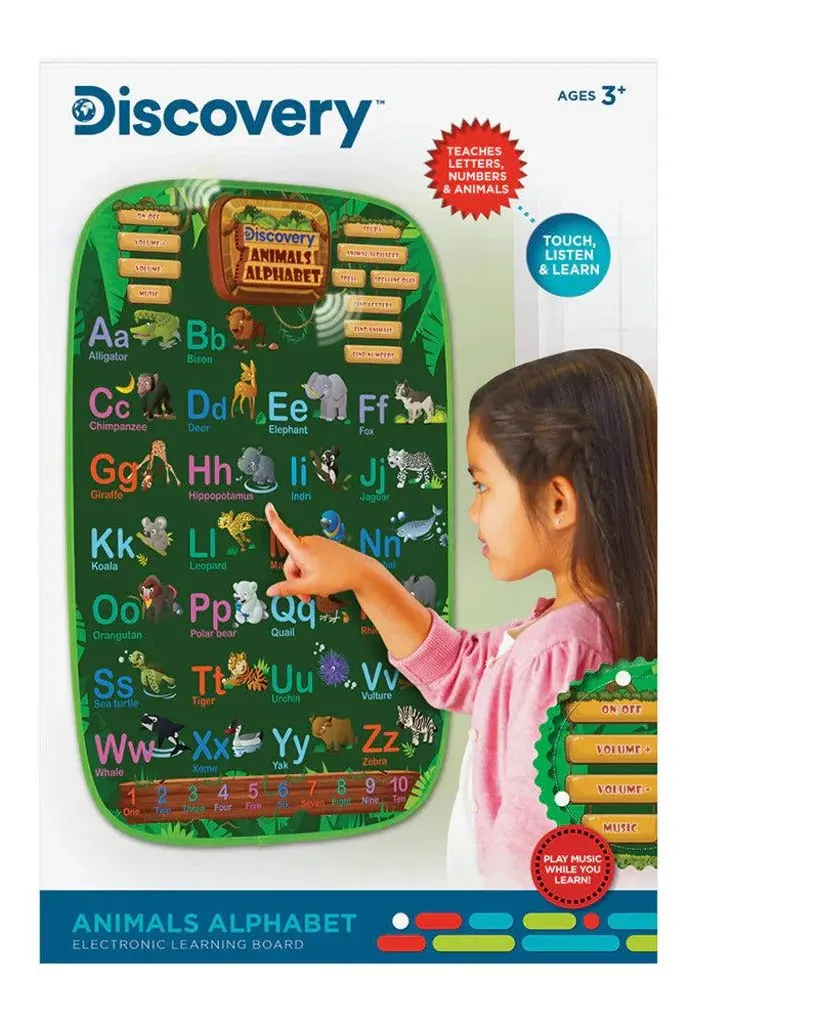 Discovery Toy Interactive Alphabet Green Age- 3 Years & Above