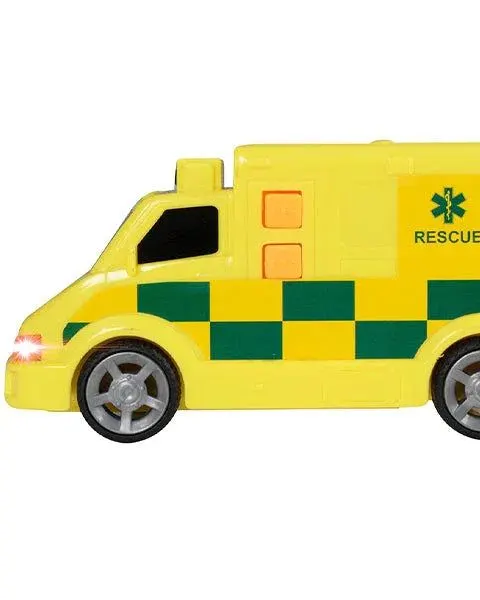 Teamsterz Light & Small Uk Ambulance Toy Age-3 Years & Above