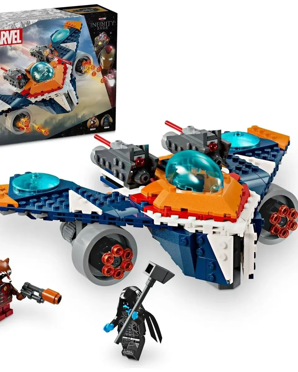 Lego Rocket's Warbird vs. Ronan Building Blocks Multicolor Age- 8 Years & Above