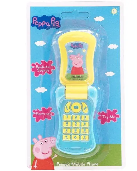 Peppa Pig Peppa'S Electronic Flip Mobile Phone Age- 3 Years & Above