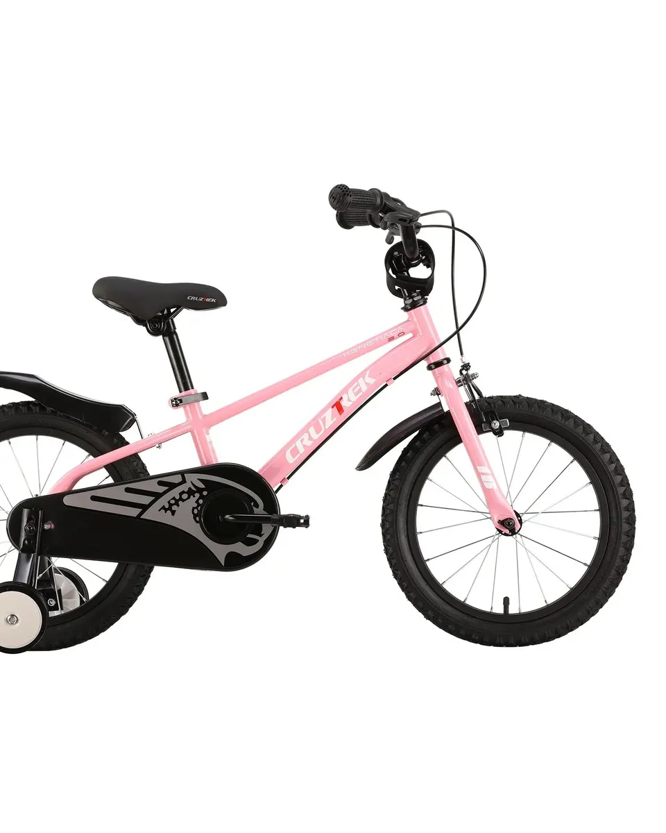 CRUZTREK Kenetica 2.0 16-inch Hi-ten Steel Kids Bike with Steel Rigid Fork Multicolor Age- 7 Years to 11 Years