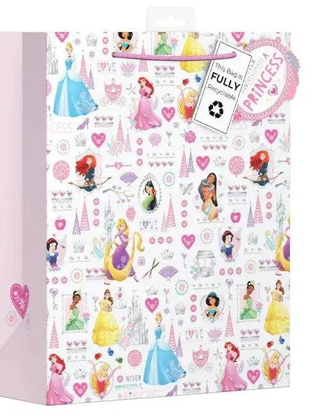 Disney Princess Gift Bag Large Age- Newborn & Above