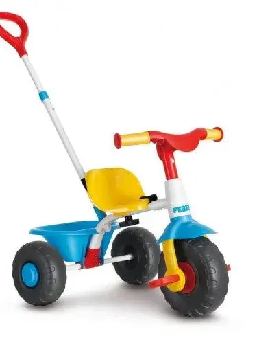 Feber Baby 2-In-1 Trike Blue/Yellow Multicolor Age- 12 Months & Above