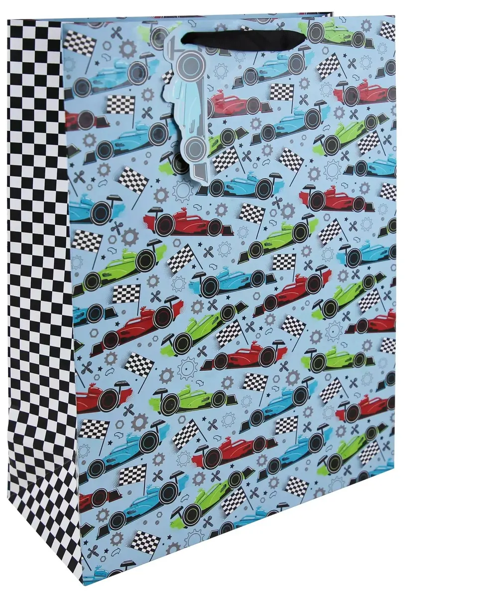 Simon Elvin Racecar Large Gift Bag
